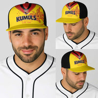 Papua New Guinea Rugby Baseball Net Cap Six Seven Five to The World - Melanesian Pattern
