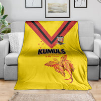 Papua New Guinea Rugby Blanket Six Seven Five to The World - Melanesian Pattern