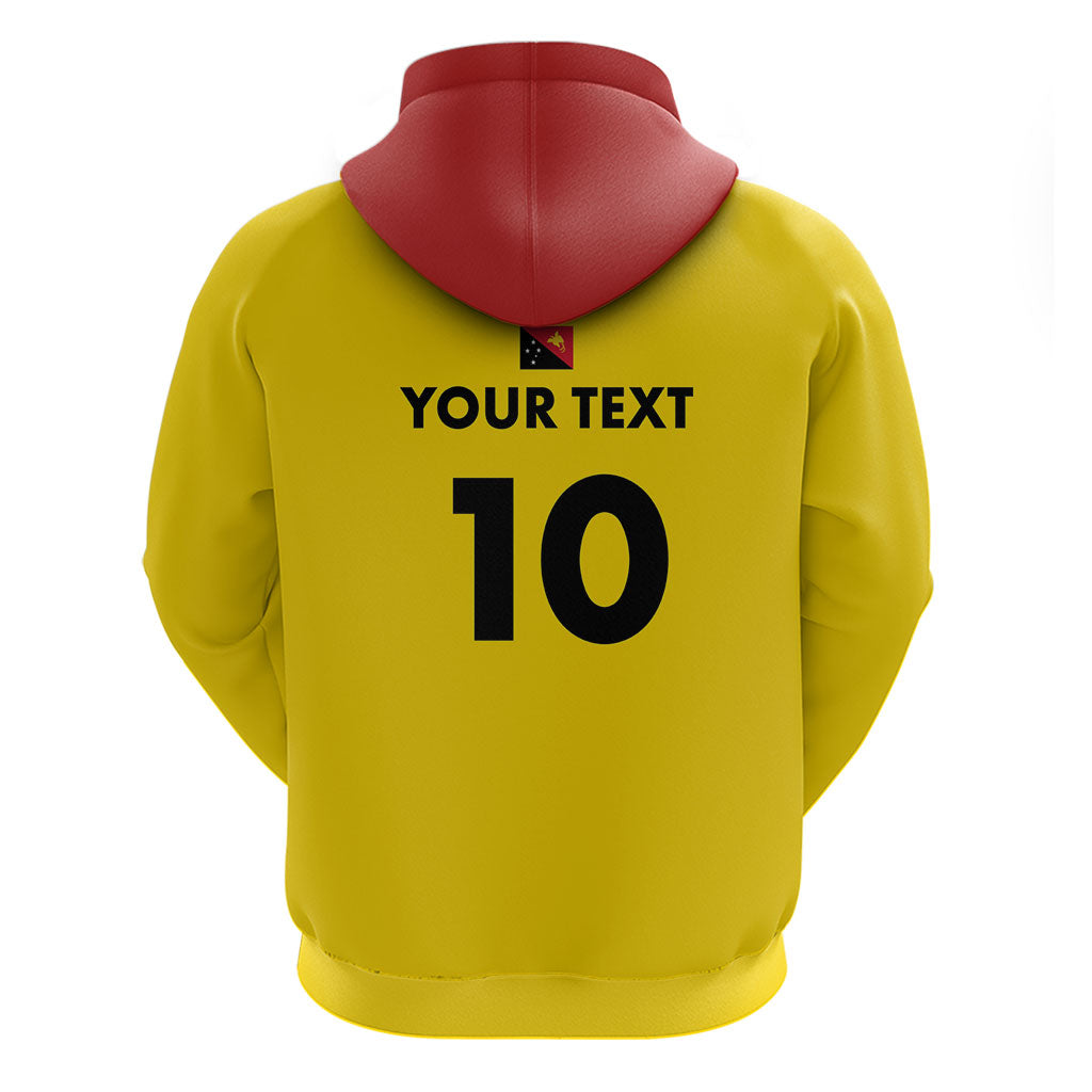 Papua New Guinea Rugby Custom Hoodie Six Seven Five to The World - Melanesian Pattern