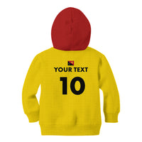 Papua New Guinea Rugby Custom Kid Hoodie Six Seven Five to The World - Melanesian Pattern