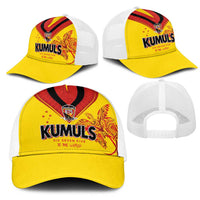 Papua New Guinea Rugby Mesh Trucker Cap Six Seven Five to The World - Melanesian Pattern