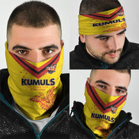 Papua New Guinea Rugby Neck Gaiter Six Seven Five to The World - Melanesian Pattern