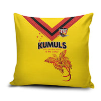 Papua New Guinea Rugby Pillow Cover Six Seven Five to The World - Melanesian Pattern
