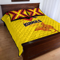 Papua New Guinea Rugby Quilt Bed Set Six Seven Five to The World - Melanesian Pattern