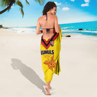 Papua New Guinea Rugby Sarong Six Seven Five to The World - Melanesian Pattern