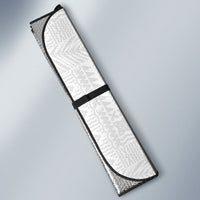 Fijian Rugby Auto Sun Shade Six Seven Nine to The World - Tapa Pattern