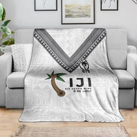 Fijian Rugby Blanket Six Seven Nine to The World - Tapa Pattern