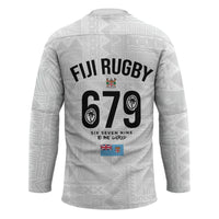 Fijian Rugby Hockey Jersey Six Seven Nine to The World - Tapa Pattern