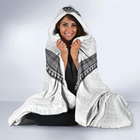 Fijian Rugby Hooded Blanket Six Seven Nine to The World - Tapa Pattern