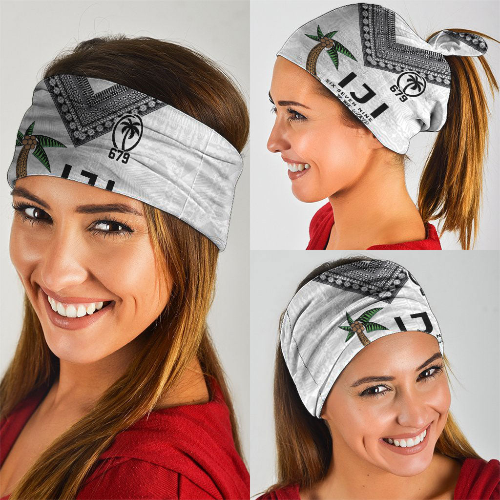 Fijian Rugby Neck Gaiter Six Seven Nine to The World - Tapa Pattern