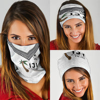 Fijian Rugby Neck Gaiter Six Seven Nine to The World - Tapa Pattern