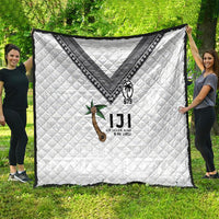 Fijian Rugby Quilt Six Seven Nine to The World - Tapa Pattern