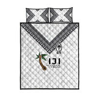 Fijian Rugby Quilt Bed Set Six Seven Nine to The World - Tapa Pattern