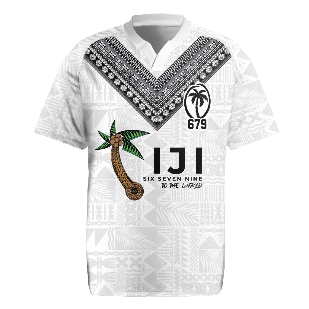 Fijian Rugby Rugby Jersey Six Seven Nine to The World - Tapa Pattern LT03 Multicolor - Polynesian Pride