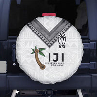 Fijian Rugby Spare Tire Cover Six Seven Nine to The World - Tapa Pattern