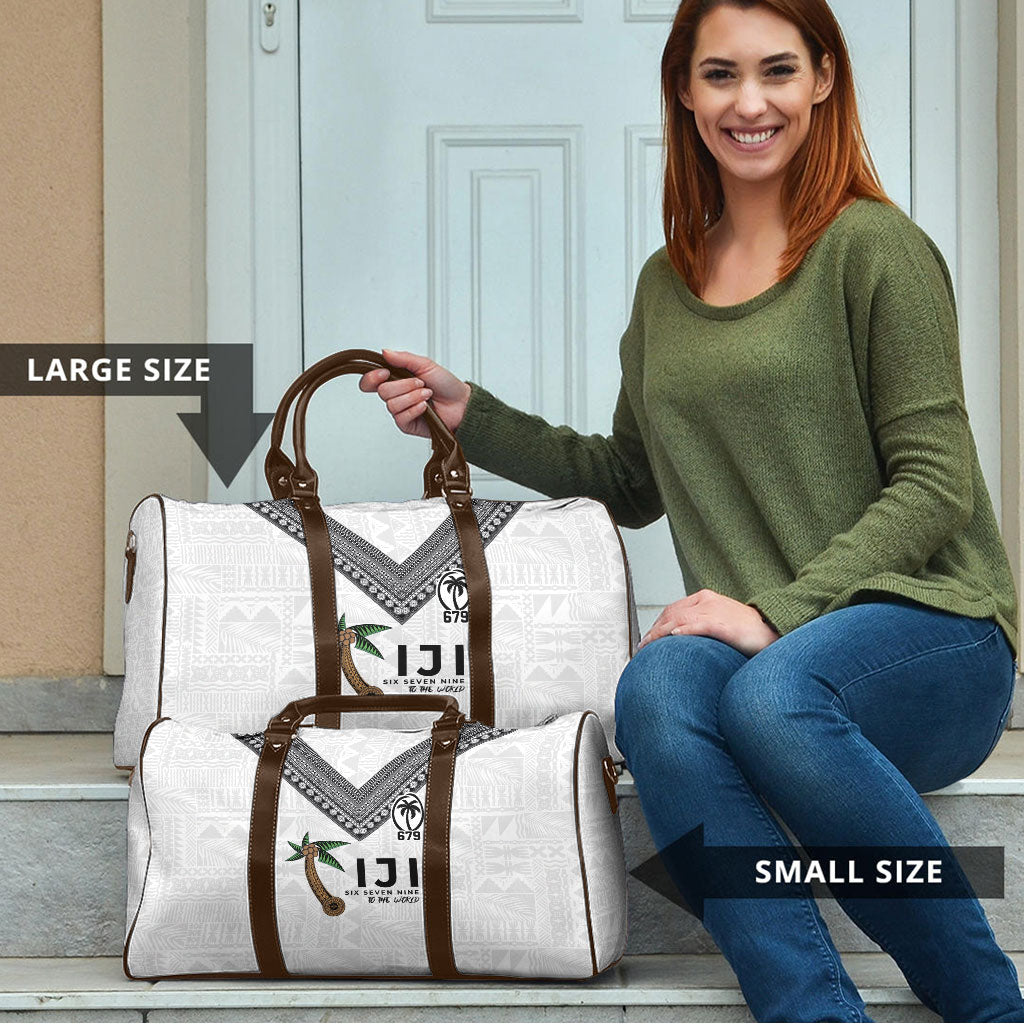 Fijian Rugby Travel Bag Six Seven Nine to The World - Tapa Pattern