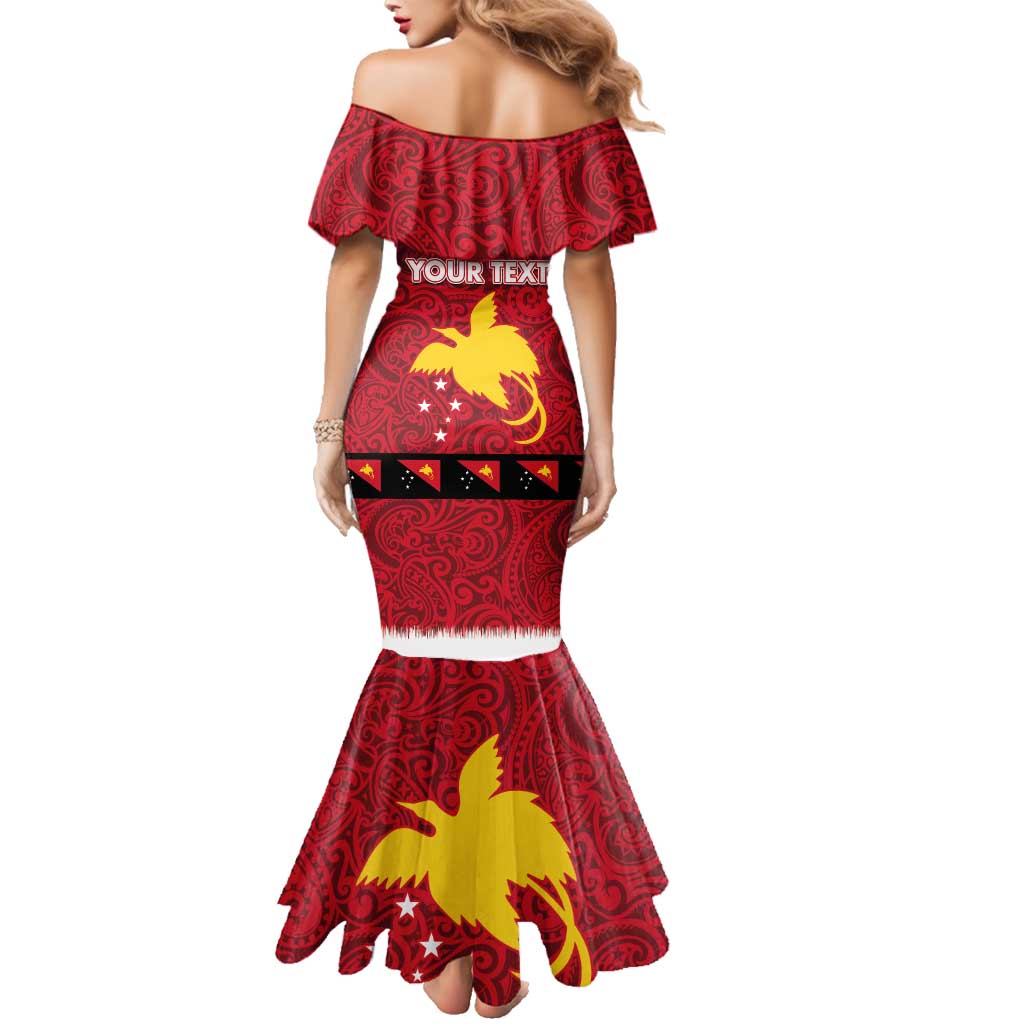 Papua New Guinea Merry Christmas Family Matching Mermaid Dress and Hawaiian Shirt Santa Suit Style With Melanesian Pattern LT03 - Polynesian Pride