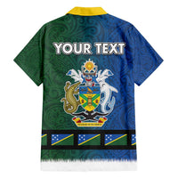 Solomon Islands Merry Christmas Family Matching Puletasi and Hawaiian Shirt Santa Suit Style With Melanesian Pattern LT03 - Polynesian Pride