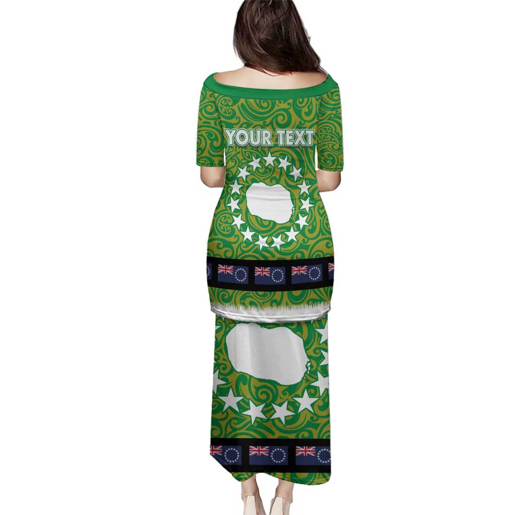 Cook Islands Merry Christmas Family Matching Puletasi and Hawaiian Shirt Santa Suit Style With Polynesian Pattern LT03 - Polynesian Pride