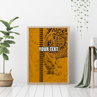 Nanakuli High and Intermediate School Canvas Wall Art Tribal Kakau Pattern LT03 - Polynesian Pride
