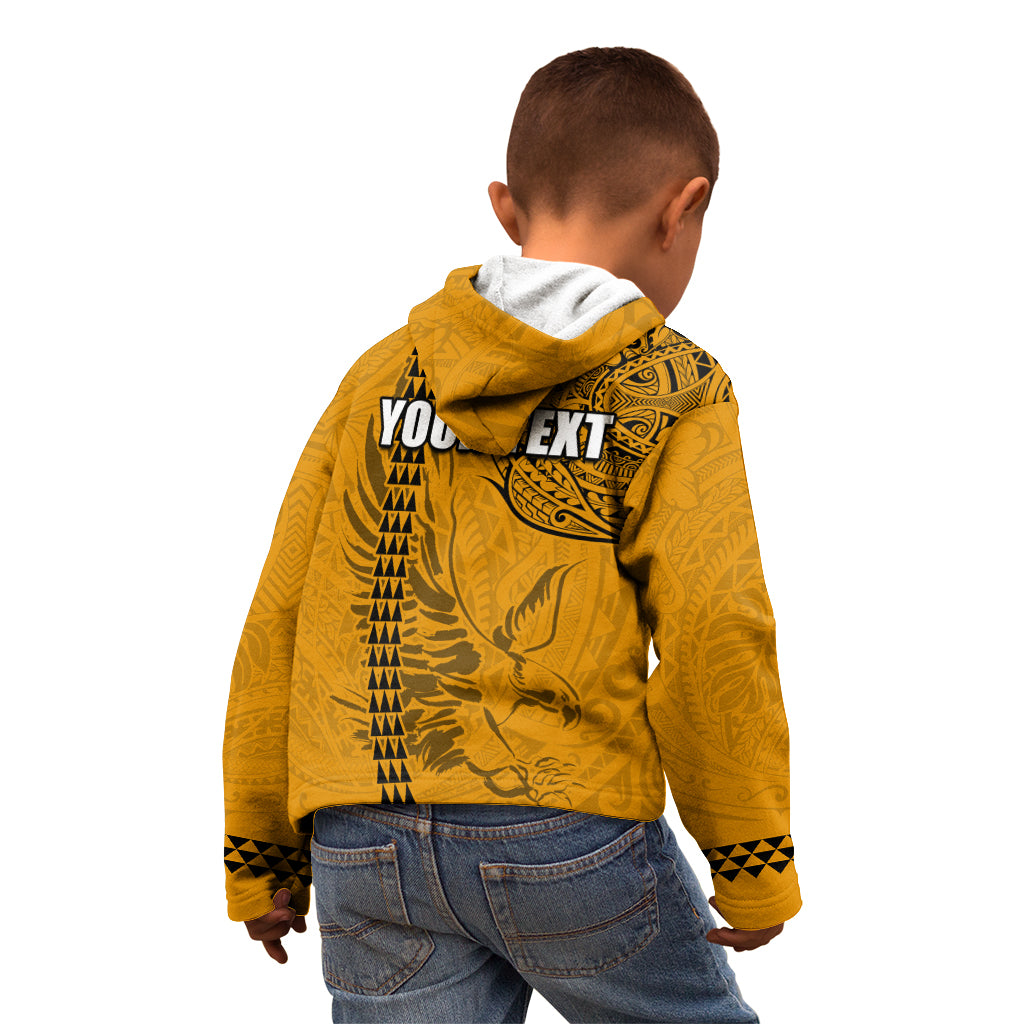 Nanakuli High and Intermediate School Kid Hoodie Tribal Kakau Pattern LT03 - Polynesian Pride