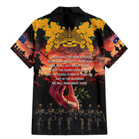 Australia ANZAC Day Family Matching Mermaid Dress and Hawaiian Shirt Forever in My Thoughts LT03 - Polynesian Pride