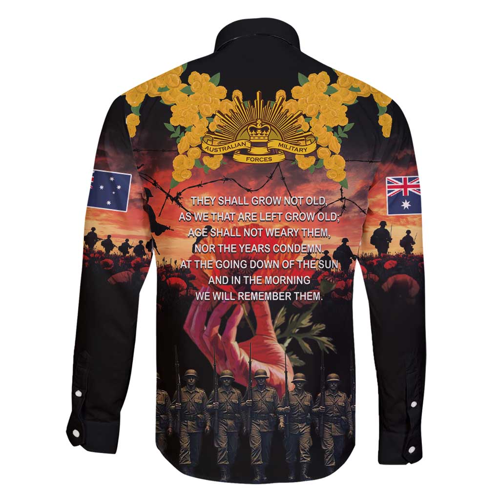 Australia ANZAC Day Family Matching Summer Maxi Dress and Hawaiian Shirt Forever in My Thoughts LT03 - Polynesian Pride