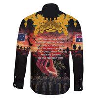 Australia ANZAC Day Family Matching Tank Maxi Dress and Hawaiian Shirt Forever in My Thoughts LT03 - Polynesian Pride