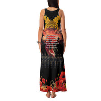 Australia ANZAC Day Family Matching Tank Maxi Dress and Hawaiian Shirt Forever in My Thoughts LT03 - Polynesian Pride