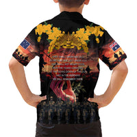 Australia ANZAC Day Hawaiian Shirt Forever in My Thoughts