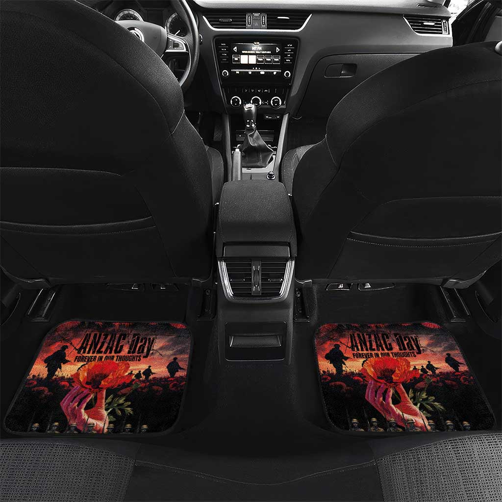 New Zealand ANZAC Day Car Mats Forever in My Thoughts