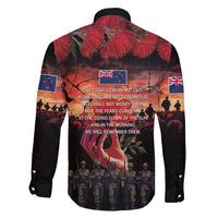 New Zealand ANZAC Day Family Matching Off Shoulder Maxi Dress and Hawaiian Shirt Forever in My Thoughts LT03 - Polynesian Pride