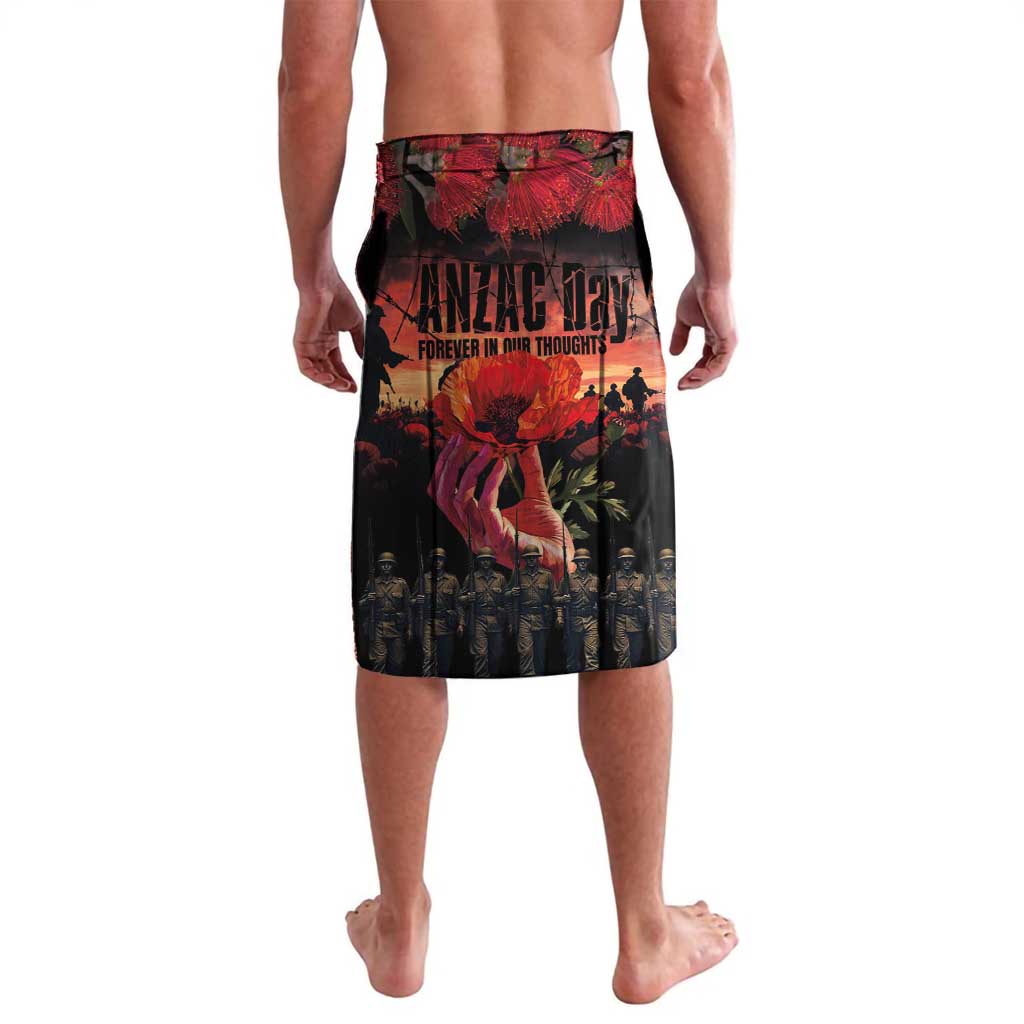 New Zealand ANZAC Day Lavalava Forever in My Thoughts LT03 - Polynesian Pride