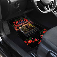 Australia and New Zealand ANZAC Day Car Mats Kangaroo and Kiwi Bird Soldier - Forever in My Thoughts LT03 - Polynesian Pride