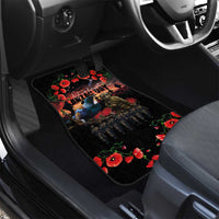 New Zealand ANZAC Day Car Mats Tui Bird and Kiwi Bird Soldier - Forever in My Thoughts LT03 - Polynesian Pride