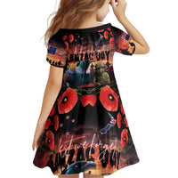 New Zealand ANZAC Day Family Matching Puletasi and Hawaiian Shirt Tui Bird and Kiwi Bird Soldier - Forever in My Thoughts LT03 - Polynesian Pride