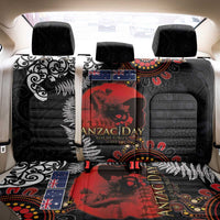 Australia and New Zealand ANZAC Day Back Car Seat Cover Aboriginal and Maori Art Pattern - Gallipoli Lest We Forget LT03 - Polynesian Pride