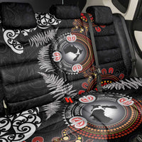 Australia and New Zealand Together Back Car Seat Cover Aboriginal and Maori Art Tattoo LT03 - Polynesian Pride