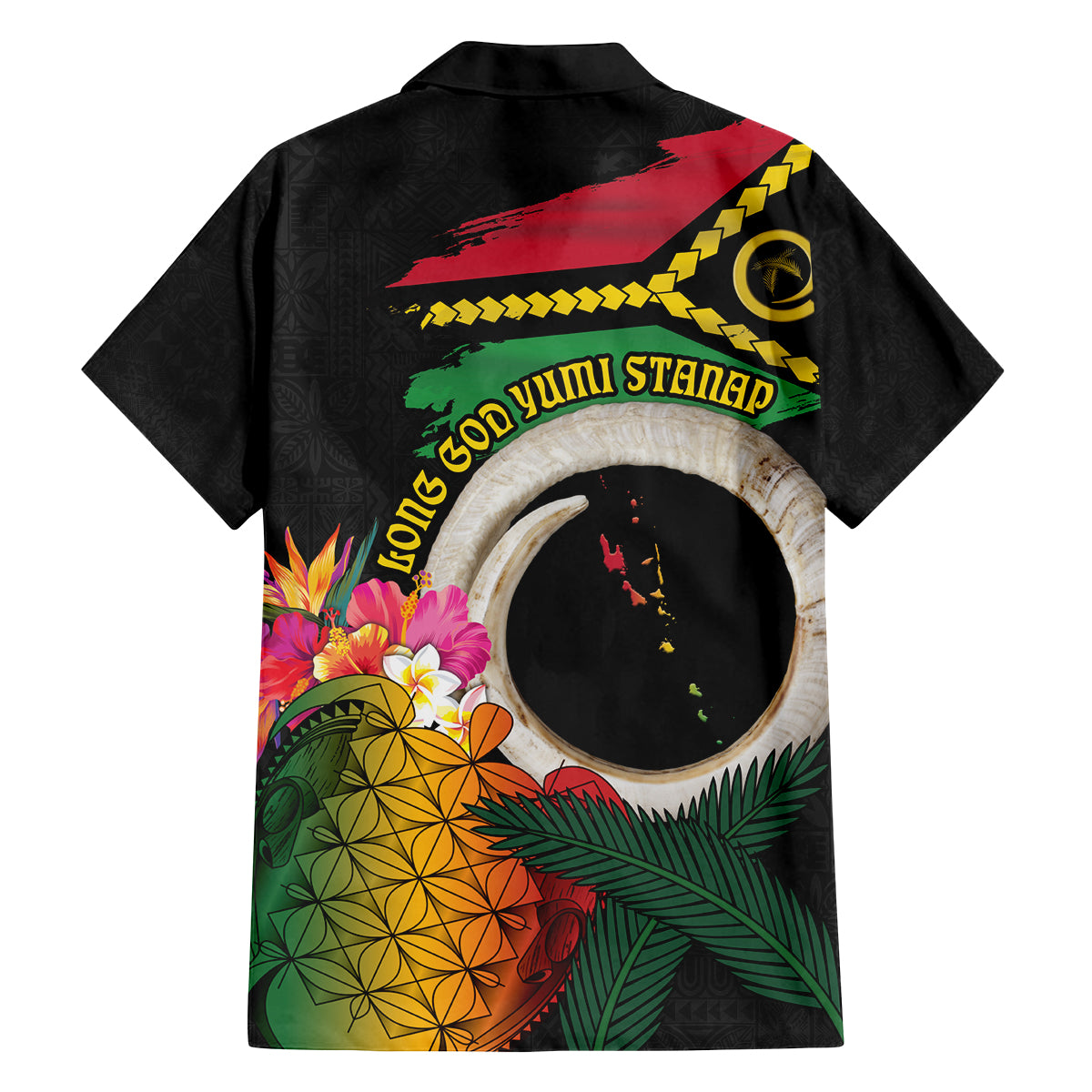 Vanuatu Selebretem 44th Indipendens Dei Family Matching Summer Maxi Dress and Hawaiian Shirt Sand Drawing Turtle Melanesian Vibes LT03 - Polynesian Pride
