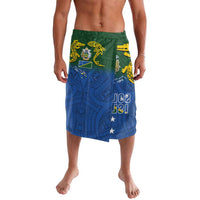 Solomon Islands Lavalava The Guardians-Tribal Crocodile and Shark Melanesian Tattoo