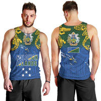 Solomon Islands Men Tank Top The Guardians-Tribal Crocodile and Shark Melanesian Tattoo LT03 - Polynesian Pride