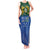 Solomon Islands Tank Maxi Dress The Guardians-Tribal Crocodile and Shark Melanesian Tattoo