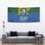 Solomon Islands Tapestry The Guardians-Tribal Crocodile and Shark Melanesian Tattoo