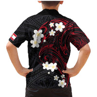 French Polynesia Tiare Day Family Matching Mermaid Dress and Hawaiian Shirt Seal and Polynesian Pattern LT03 - Polynesian Pride