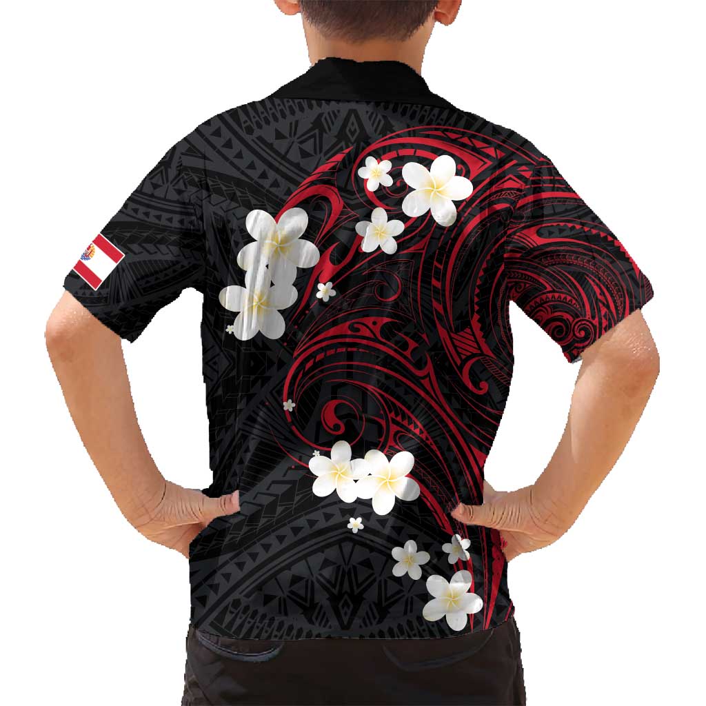 French Polynesia Tiare Day Family Matching Summer Maxi Dress and Hawaiian Shirt Seal and Polynesian Pattern