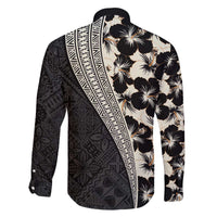 Bula Hibiscus Festival Family Matching Puletasi and Hawaiian Shirt Tapa Pattern Half Style LT03 - Polynesian Pride