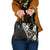 Bula Hibiscus Festival Shoulder Handbag Tapa Pattern Half Style