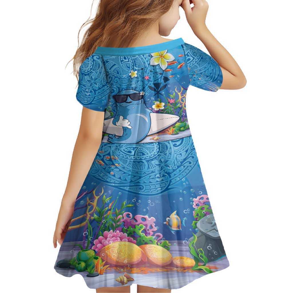 Aloha Hawaiian Monk Seal Family Matching Off Shoulder Maxi Dress and Hawaiian Shirt Polynesian Tattoo The Ocean and Undersea Vibe LT03 - Polynesian Pride