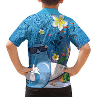 Aloha Hawaiian Monk Seal Kid Hawaiian Shirt Polynesian Tattoo The Ocean and Undersea Vibe LT03 - Polynesian Pride