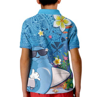 Aloha Hawaiian Monk Seal Kid Polo Shirt Polynesian Tattoo The Ocean and Undersea Vibe LT03 - Polynesian Pride